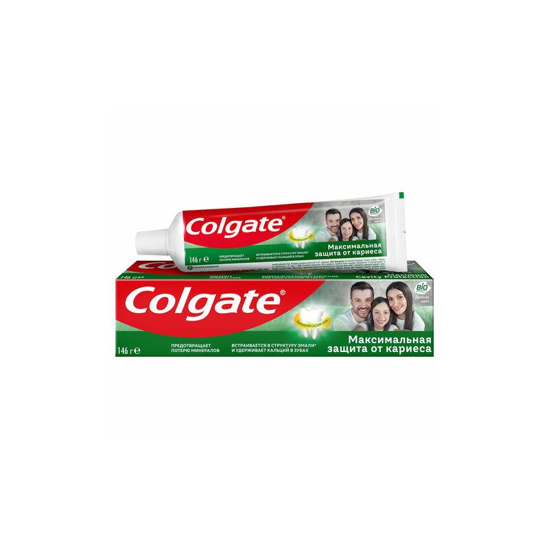 Зубная паста 100мл COLGATE Двойная мята, защита от кариеса, с фторидом и кальцием,, 7891024149027