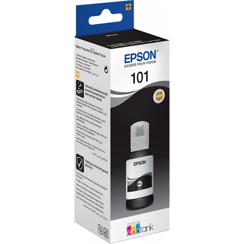 Картридж струйный Epson L101 (C13T03V14A)