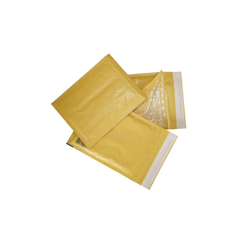 КУРТ Конверт-пакет с прослойкой из пузырчатой пленки, комплект 10 шт., 240х330 мм, отрывная полоса, крафт-бумага, коричневый, G/4-G.10