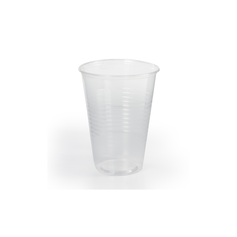 Одноразовые стаканы ЛАЙМА Бюджет, комплект 100 шт., пластиковые, 0,2 л, прозрачные, ПП, холодное/горячее, 600933