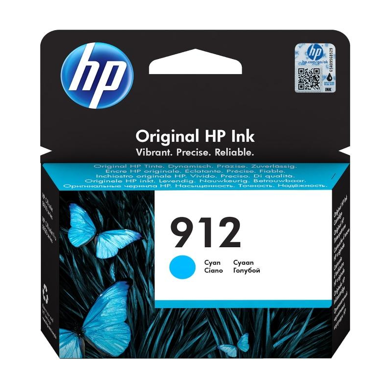 Картридж HP 912 Cyan (3YL77AE)