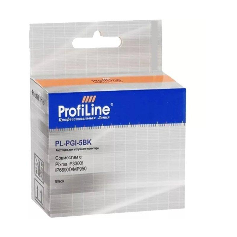Картридж ProfiLine PL-PGI-5BK-Bk, совместимый