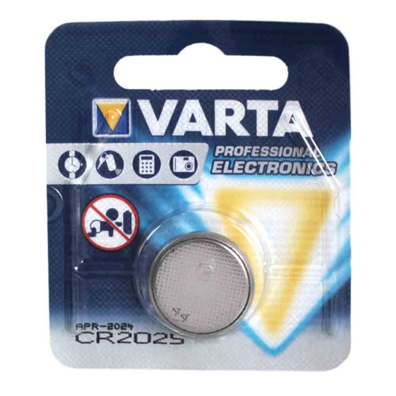 Varta Батарейка CR2025 Professional Electronics дисковая 3В (1шт.)