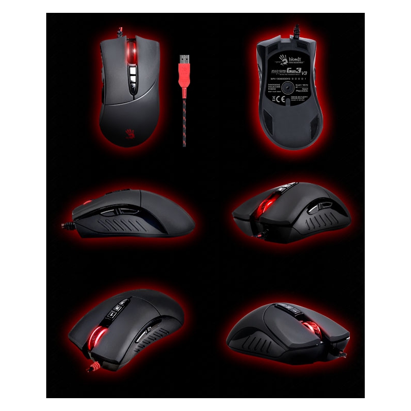 A4Tech Bloody V3 Gaming mouse USB black