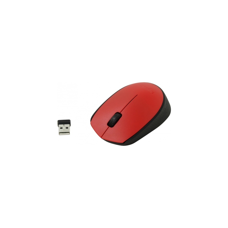 Logitech Мышь Wireless M171(Red) (910-004641)