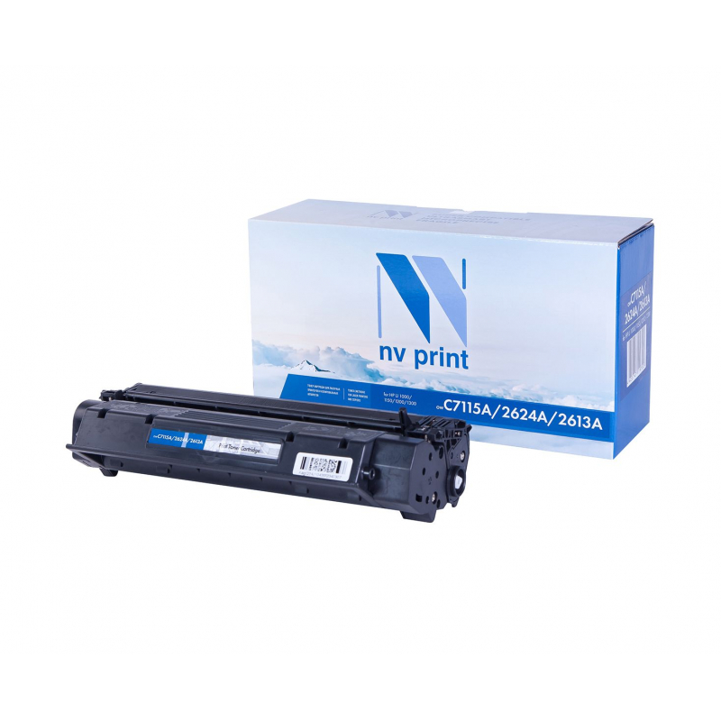 Картридж  NV Print для HP C7115A/2624A/2613A для LJ 1000/1200/1150/1300 (2500k), совместимый