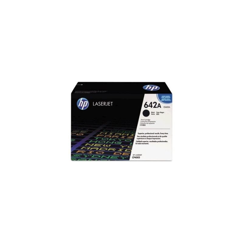 Заправка картриджа с заменой чипа HP CB400A (642) Black