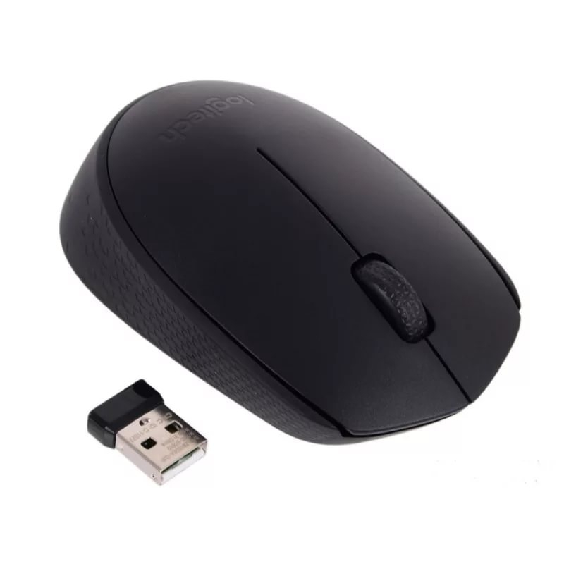 Мышь Logitech B170 беспроводная black (910-004798)