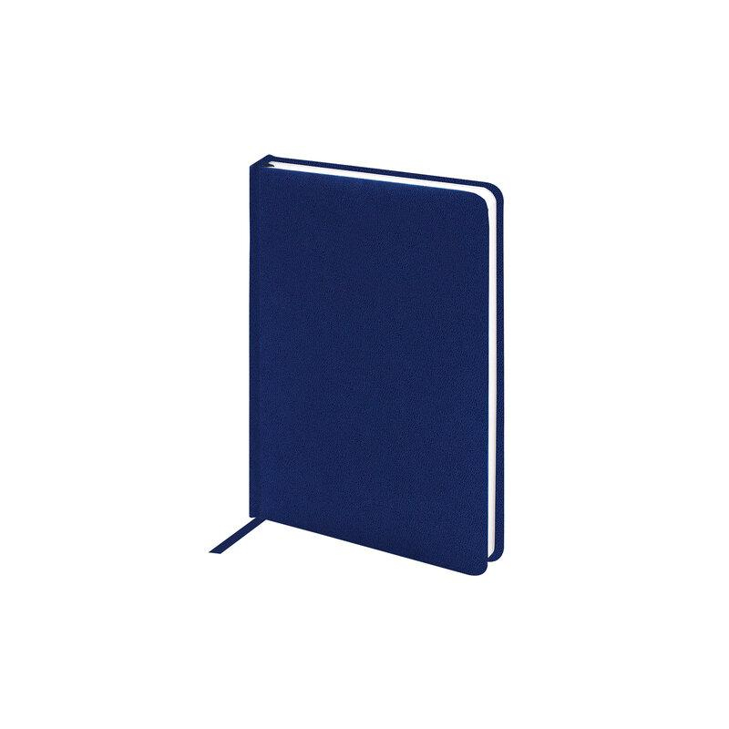 Ежедневник недатированный МАЛЫЙ ФОРМАТ (100x150 мм) А6, BRAUBERG Select, 160 л., синий, 111686