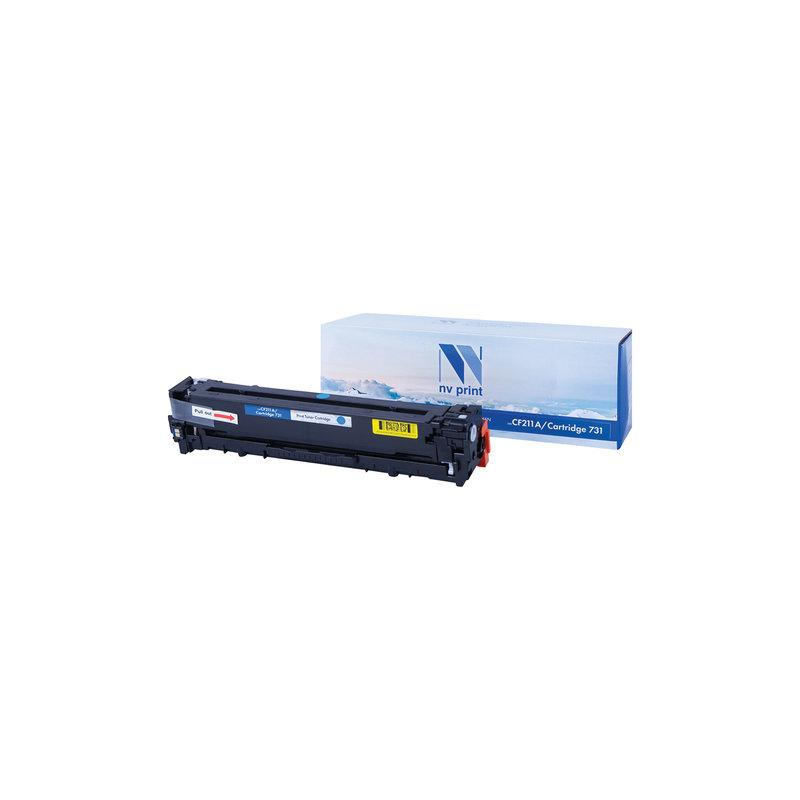 Картридж лазерный NV Print (NV-CF211A/731C) для HP M251nw / M276nw / CANON LBP-7110Cw, голубой, ресурс 1800 страниц