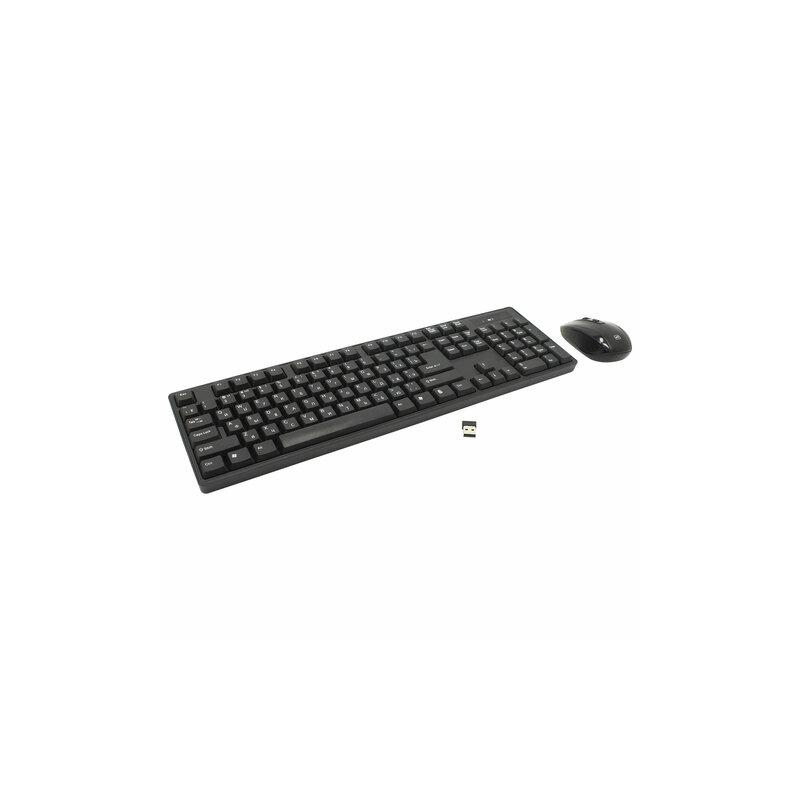 Набор беспроводной Defender #1 C-915, USB, клавиатура, мышь 3 кнопки1 колесо-кнопка, черный, 45915