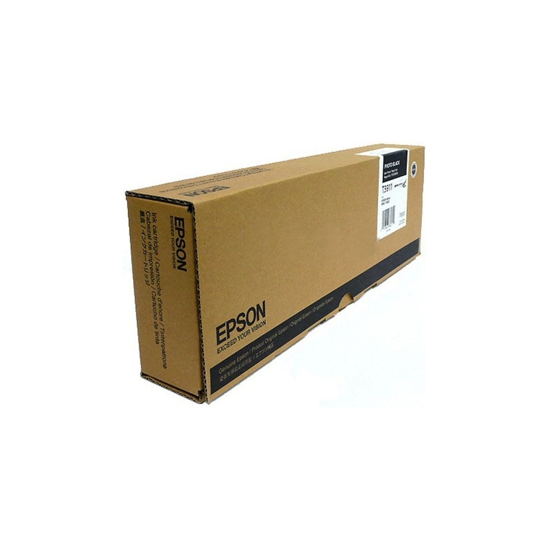 Картридж струйный Epson T5911 черный фото (C13T591100)