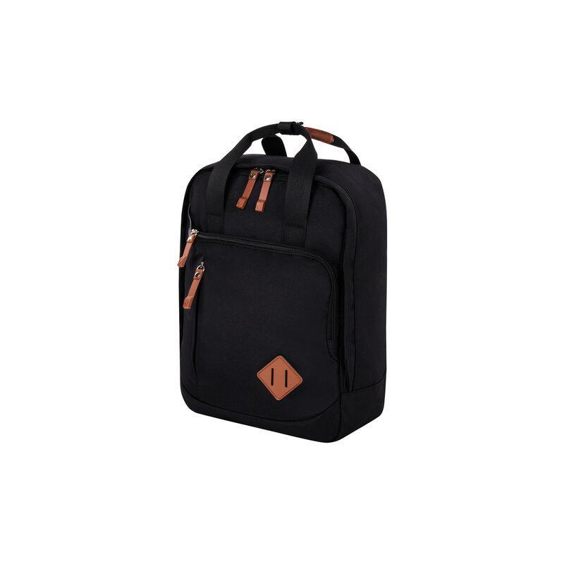 Рюкзак BRAUBERG FRIENDLY молодежный, черный, 37х26х13 см, 270089