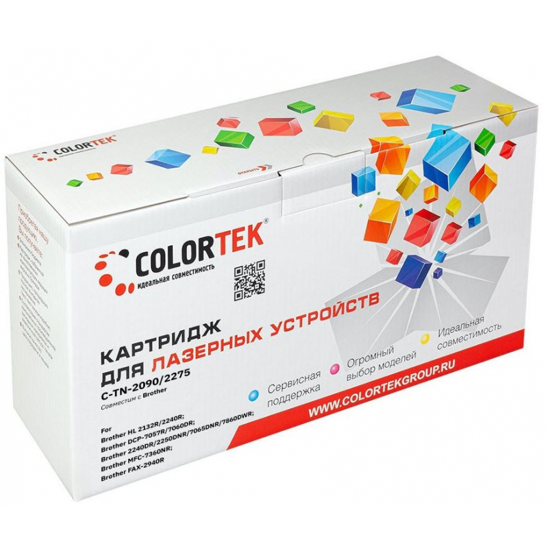 Картридж Colortek Brother TN-2090/2275, совместимый