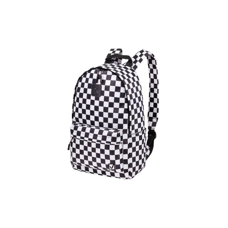 Рюкзак BRAUBERG POSITIVE универсальный, потайной карман, Black and White, 42х28х14 см, 270777