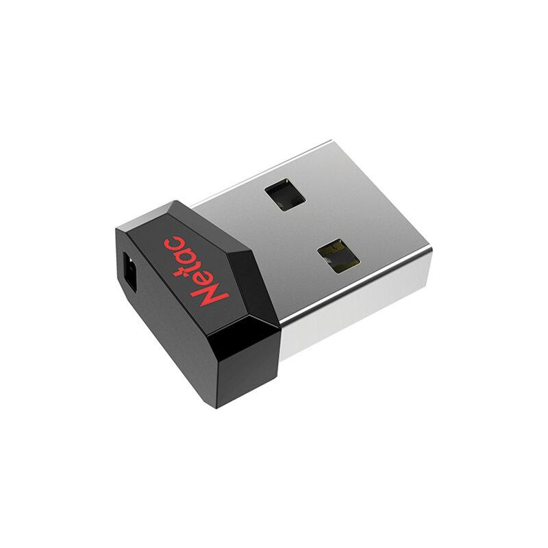 Флеш-диск 64GB NETAC UM81, USB 2.0, черный, NT03UM81N-064G-20BK