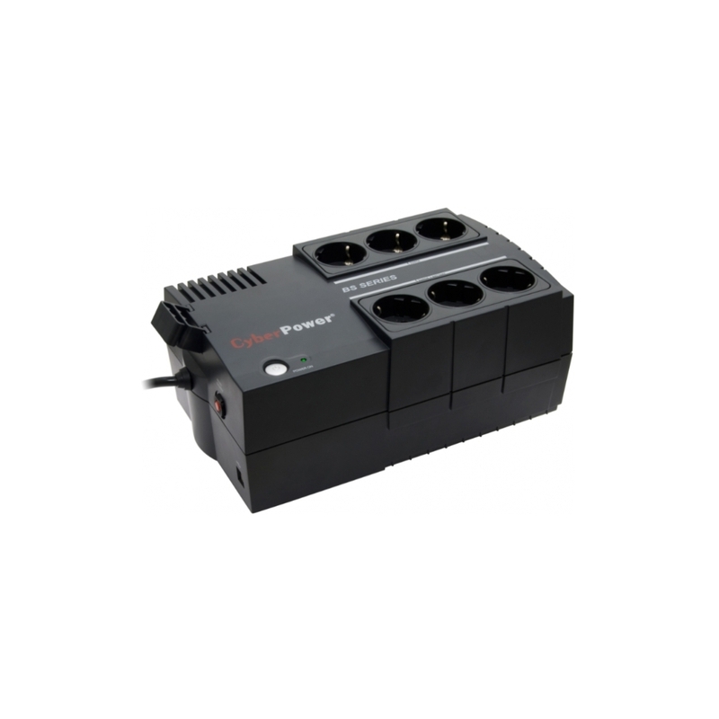 Источник бесперебойного питания CyberPower Line-Interactive BS650E 650VA/360W USB (3+3 EURO)