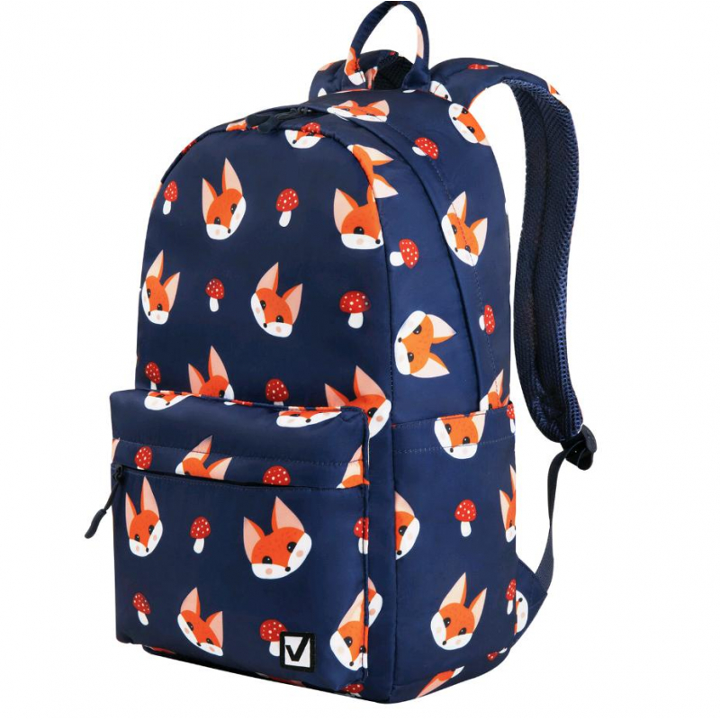 Рюкзак BRAUBERG DREAM   универсальный с карманом для ноутбука, "Foxes", 42х26х14 см, 270770