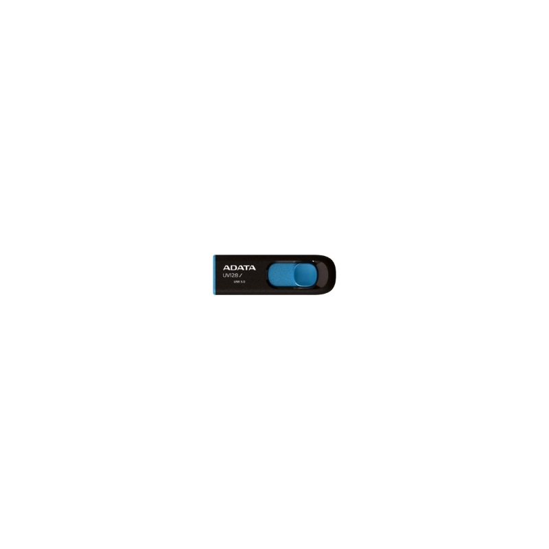 Внешний накопитель A-Data 128GB UV128, черный/синий