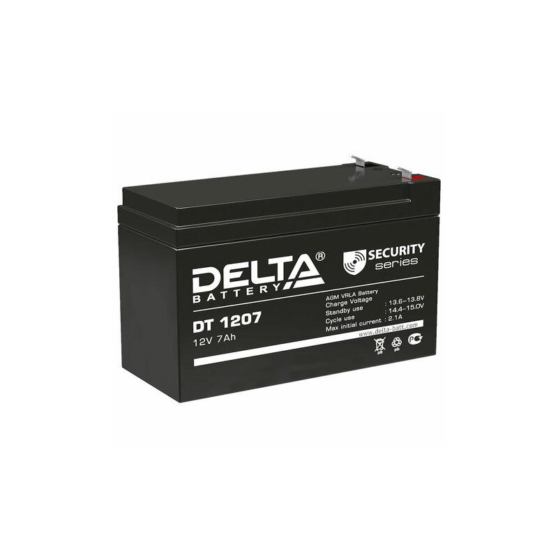 Аккумуляторная батарея для ИБП любых торговых марок, 12В, 7,2 Ач, 151х65х94мм, ДЕЛЬТА ,, DTM 1207
