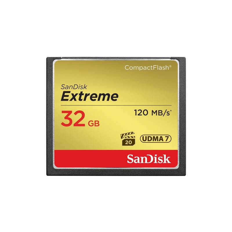 Карта памяти SanDisk 32G Extreme 120MB/s