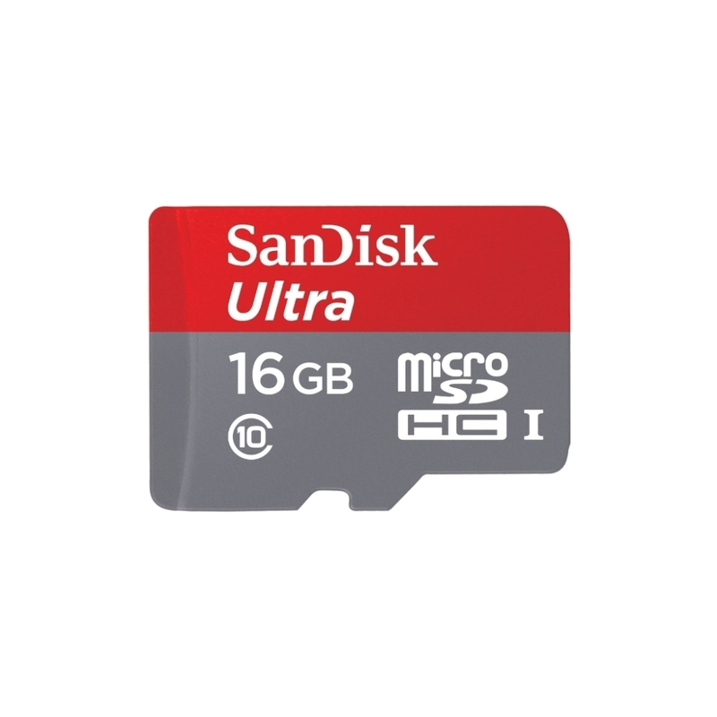 Карта памяти SanDisk 16GB microSDHC Class 10 Ultra