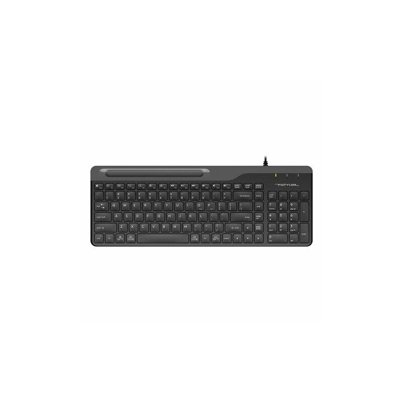 Клавиатура проводная A4Tech Fstyler FK25, USB, 103 кнопки, черная, 1530215