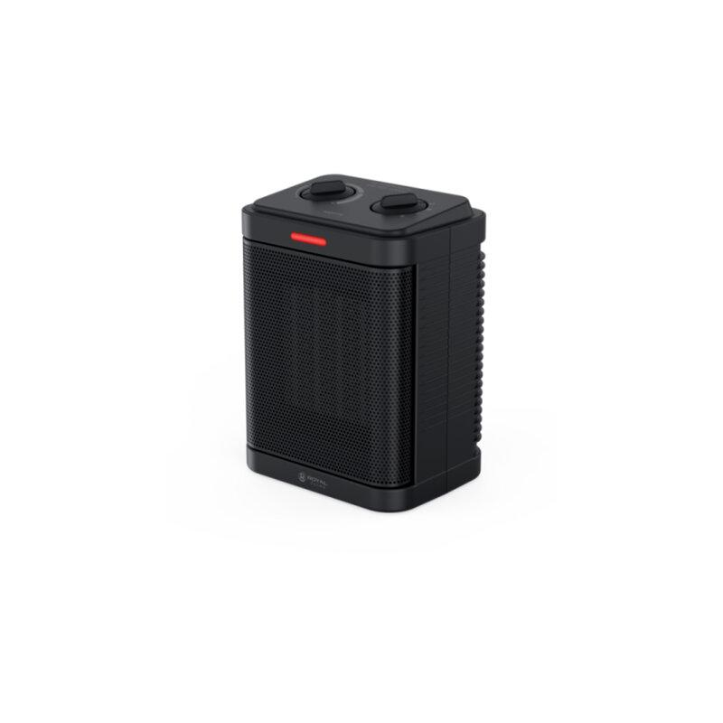 Тепловентилятор ROYAL CLIMA RFH-N1500DC-BL, 1500 Вт, 3 режима работы, черный, НС-1517390