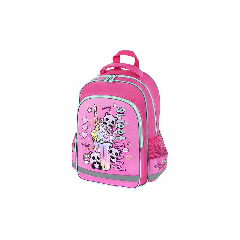Рюкзак ПИФАГОР SCHOOL, 1 отделение, 3 кармана, Sweet mood, 38x28х14 см, 272086