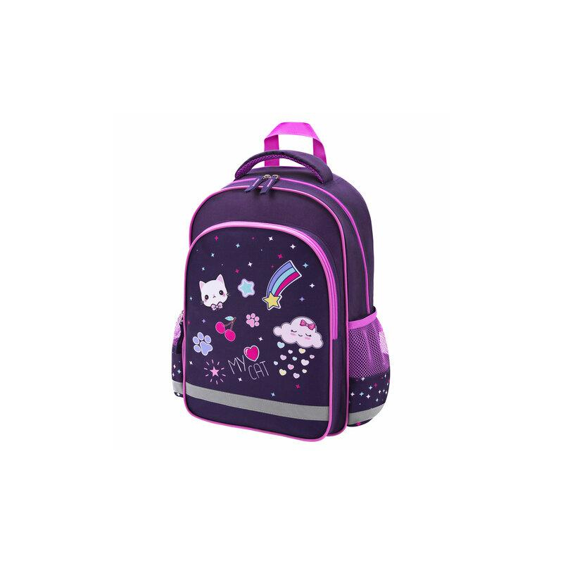 Рюкзак ПИФАГОР SCHOOL, 1 отделение, 3 кармана, Leapfrog, 38x28х14 см, 273167