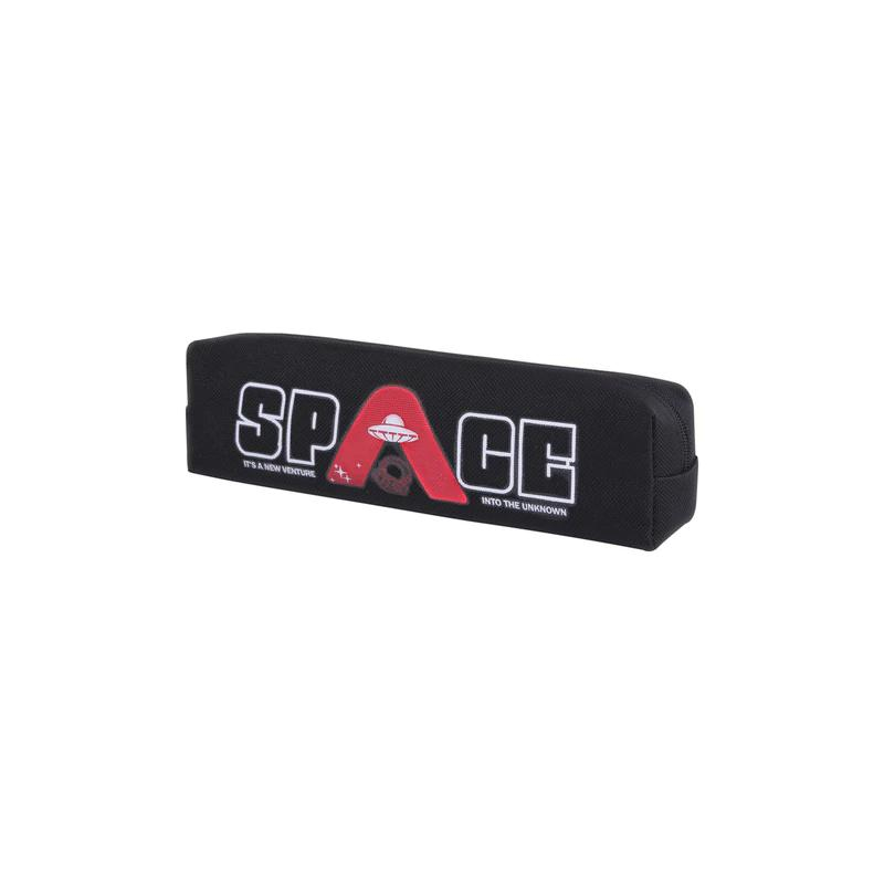 Пенал ЮНЛАНДИЯ ЮНИОР, 1 отделение, полиэстер, Space, 20х6х4 см, 273809