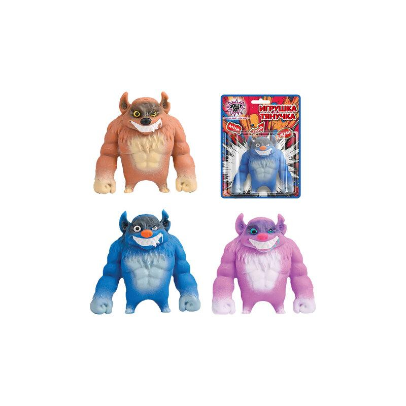 Игрушка-антистресс ГИЕНА, 10 см, ассорти, 3 цвета, блистер, JOLLY JOT (ДЖОЛЛИ ДЖОТ), 665781