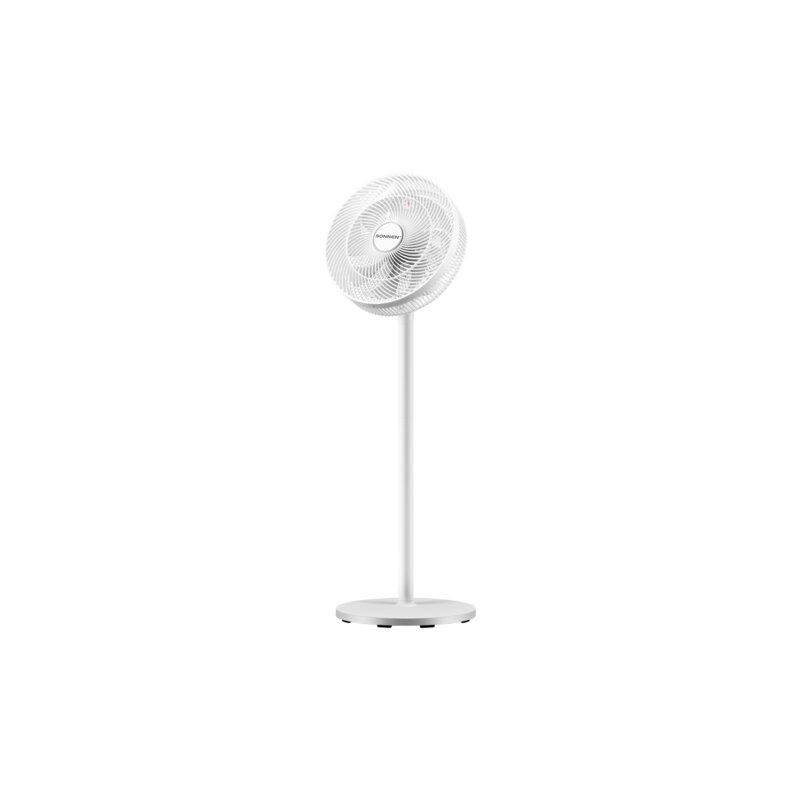 Вентилятор напольный SONNEN FT-L501, 60Вт, 45см, 3 скорости, вращение на 70, механическое управление, белый, 457785