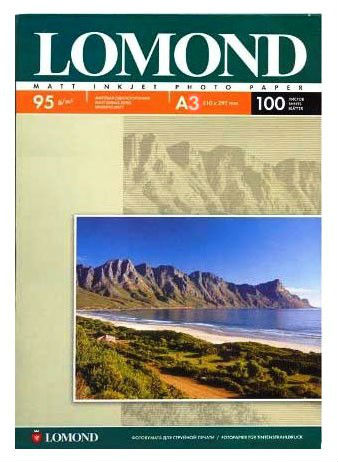 Lomond A3 95г/м2 матовая (100л) (0102129)