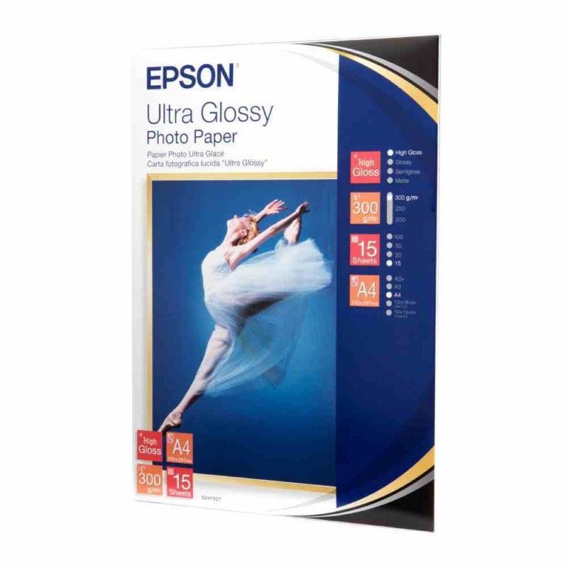 Пленка  Epson InkJet  A4  Glossy (15л)