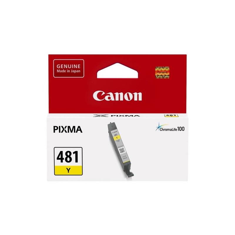 Картридж струйный Canon CLI-481 Y желтый (2100C001)