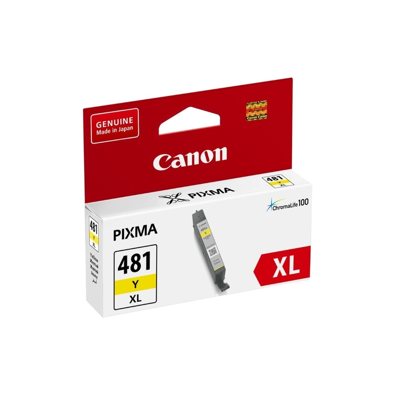 Картридж струйный Canon CLI-481XL Y желтый, увеличенной емкости (2046C001)