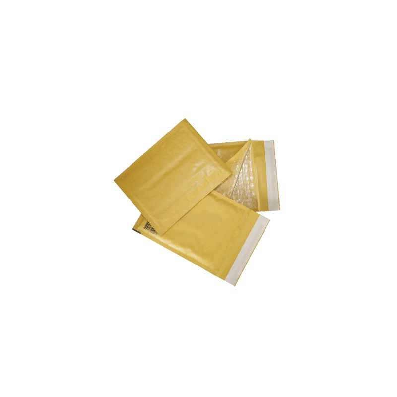 КУРТ Конверт-пакет с прослойкой из пузырчатой пленки, комплект 10 шт., 150х210 мм, отрывная полоса, крафт-бумага, коричневый, С/0-G.10