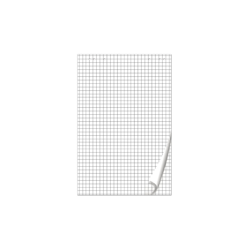 Блокнот для флипчарта BRAUBERG 50 листов, клетка, 67,5х98 см, 80 г/м2, 128647