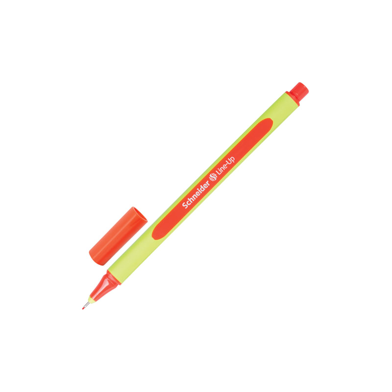 Ручка капиллярная SCHNEIDER "Line-Up", трехгранная, линия 0,4 мм, оранжевая, 191006