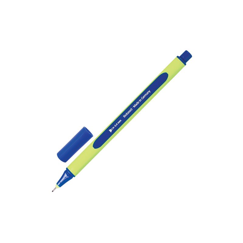 Ручка капиллярная SCHNEIDER "Line-Up", трехгранная, линия 0,4 мм, синяя, 191003