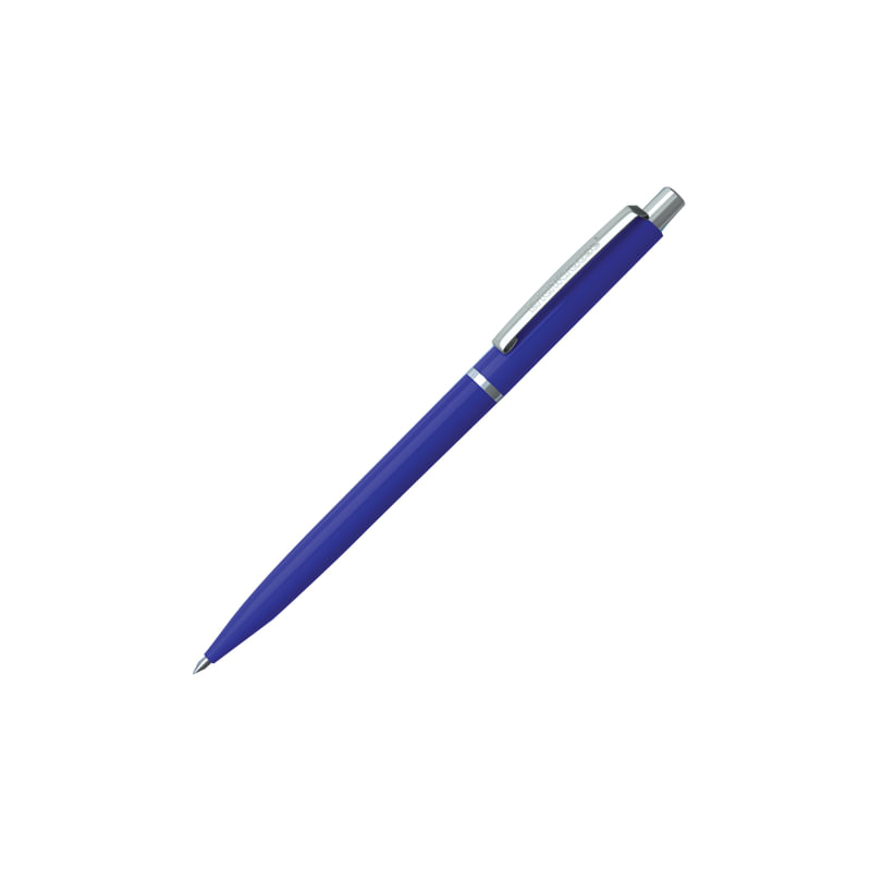 Ручка шариковая автоматическая ERICH KRAUSE "Smart", корпус синий, узел 0,7 мм, линия 0,35 мм, синяя, 44967