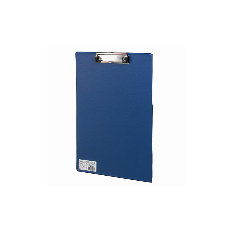 Доска-планшет BRAUBERG "Comfort", с верхним прижимом, А4, 23х35 см, картон/ПВХ, синяя, 222659