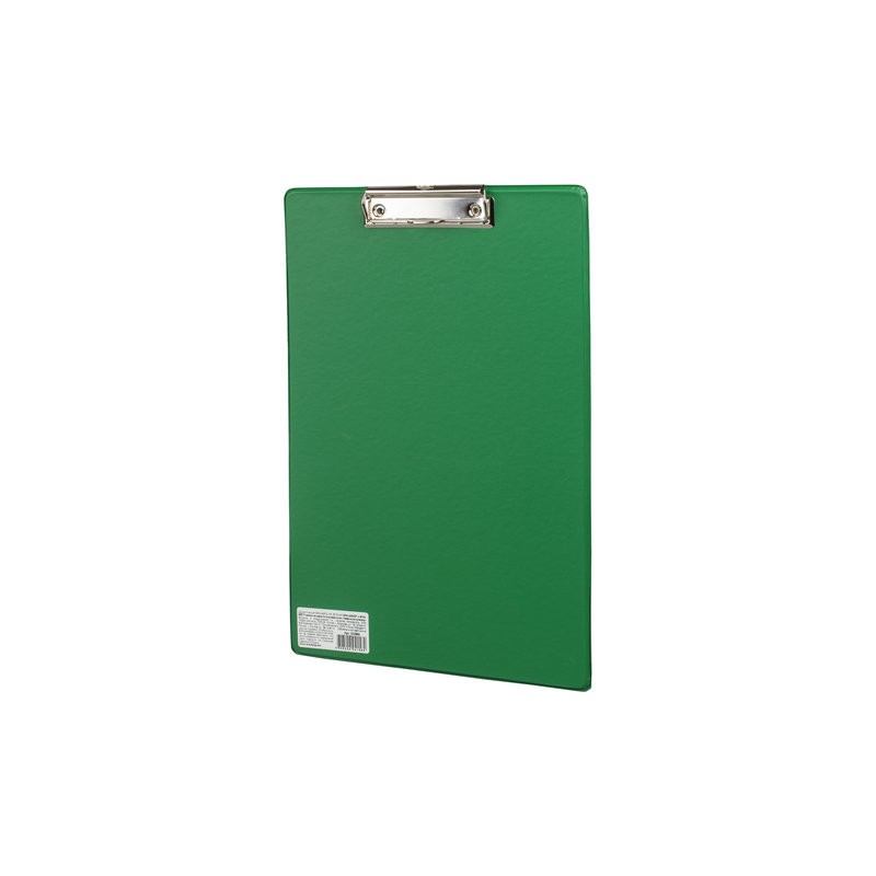 Доска-планшет BRAUBERG "Comfort", с верхним прижимом, А4, 23х35 см, картон/ПВХ, зеленая, 222663