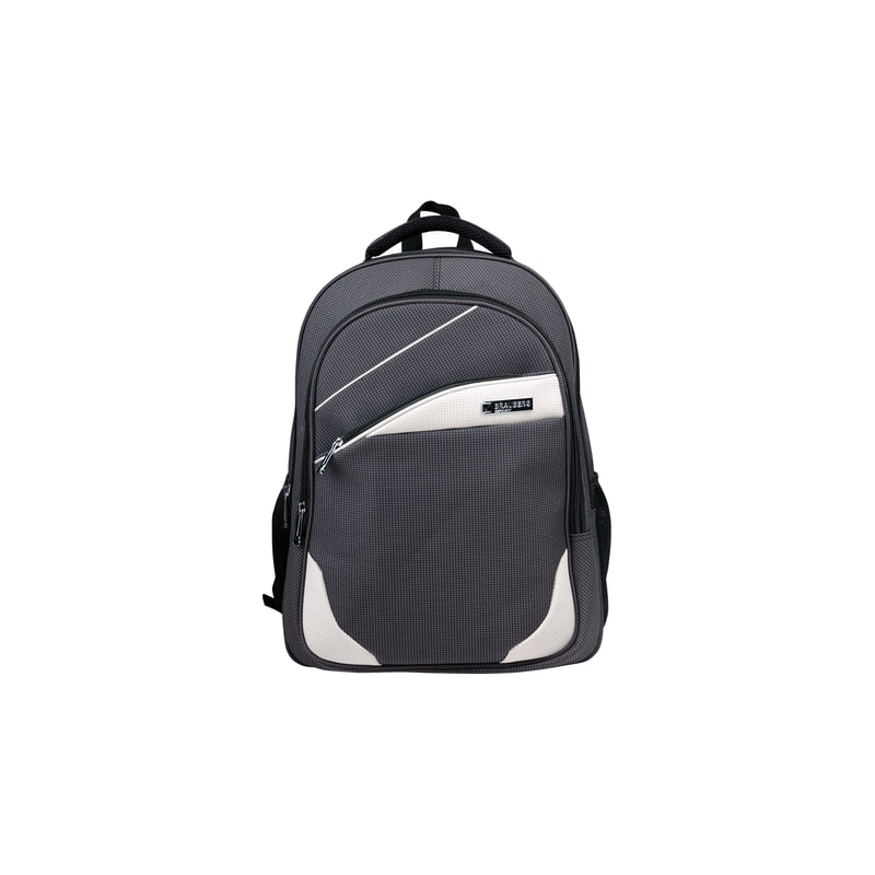 Рюкзак для школы и офиса BRAUBERG "Sprinter", 30 л, размер 46х34х21 см, ткань, серо-белый, 224453