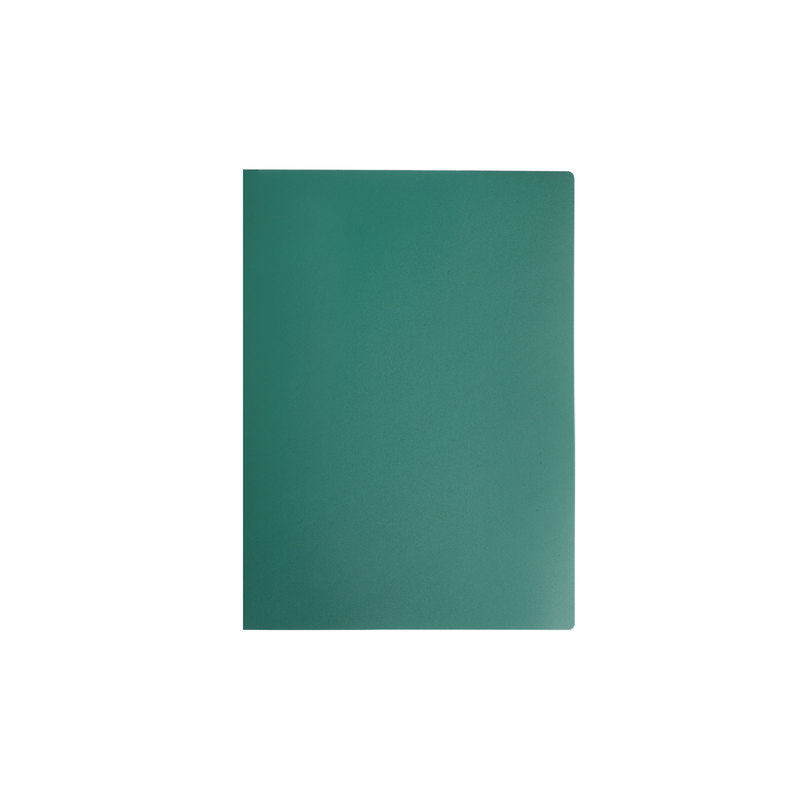 Папка на 2 кольцах STAFF 21 мм, зеленая, до 80 листов, 0,5 мм, 225719