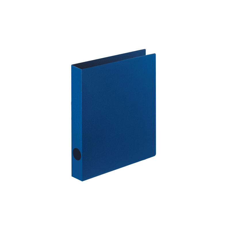 Папка на 2 кольцах STAFF 40 мм, синяя, до 250 листов, 0,5 мм, 225720