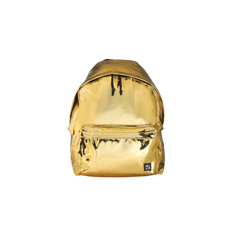 Рюкзак BRAUBERG молодежный, сити-формат, "Винтаж", светло-золотой, 41х32х14 см, 227094