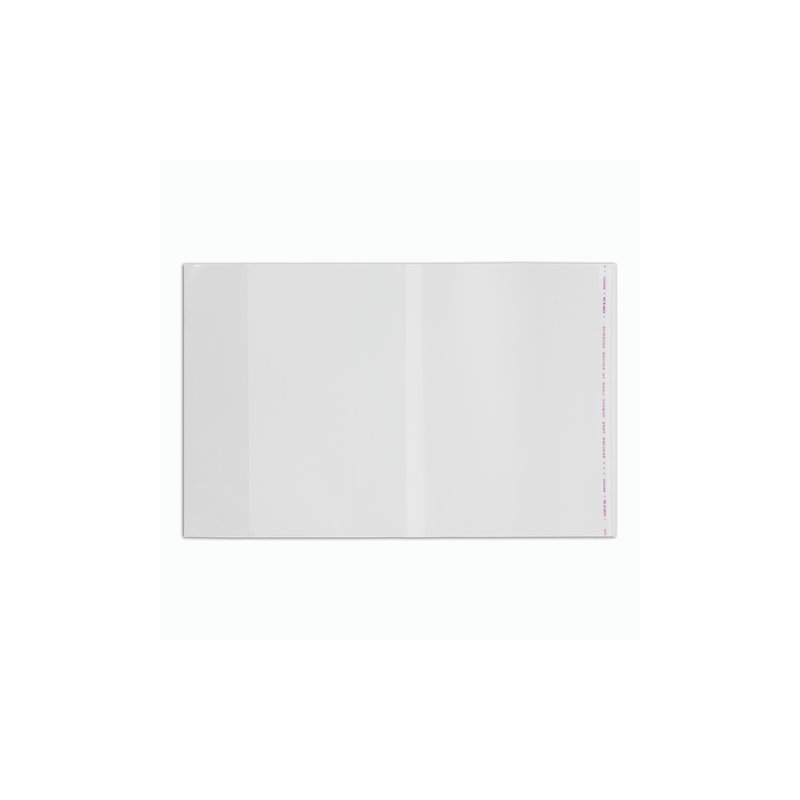 Обложки ПП для старших классов ПИФАГОР комплект 5 шт., универсальные, клейкий край, 70 мкм, 230х380 мм, 227411