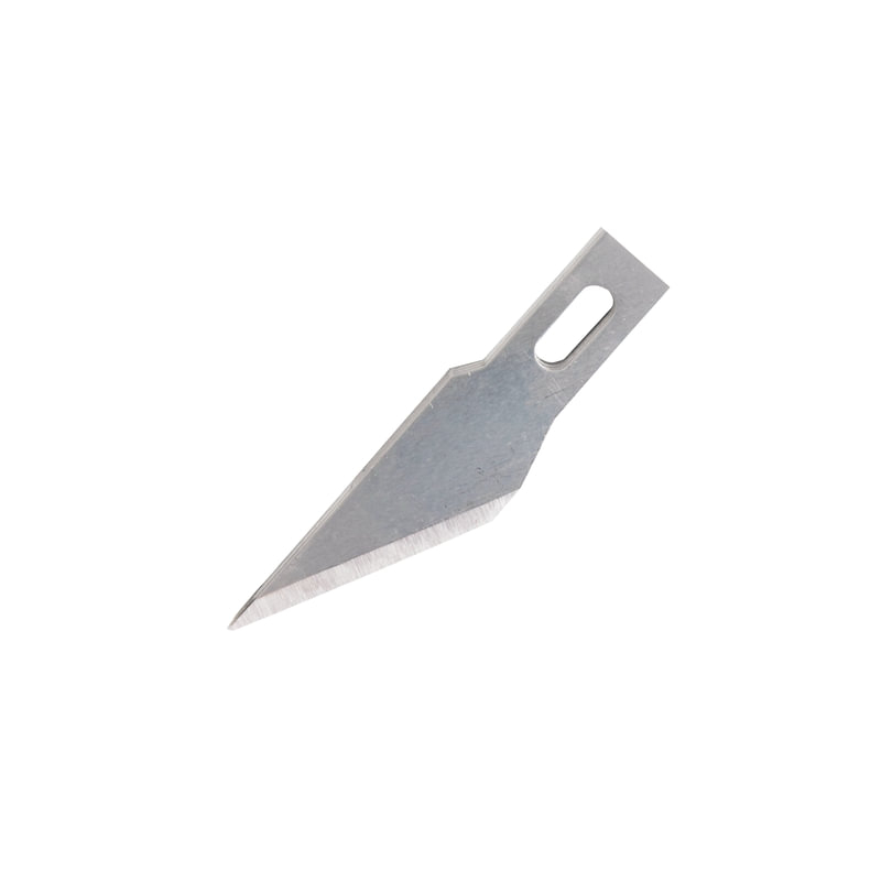 Лезвия для макетных ножей (скальпелей), 8 мм, BRAUBERG комплект 5 шт., в блистере, 236636